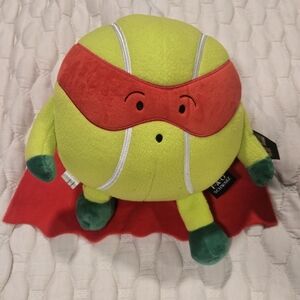 FAO Schwarz New York New With Tags Heros Of The Game Plush Tennis Ball Stuffie